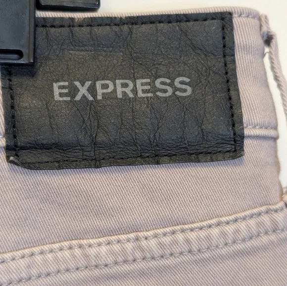 Express Skinny Hyper Stretch Jeans Moon Rock Men's 36x32 - Picture 6 of 12